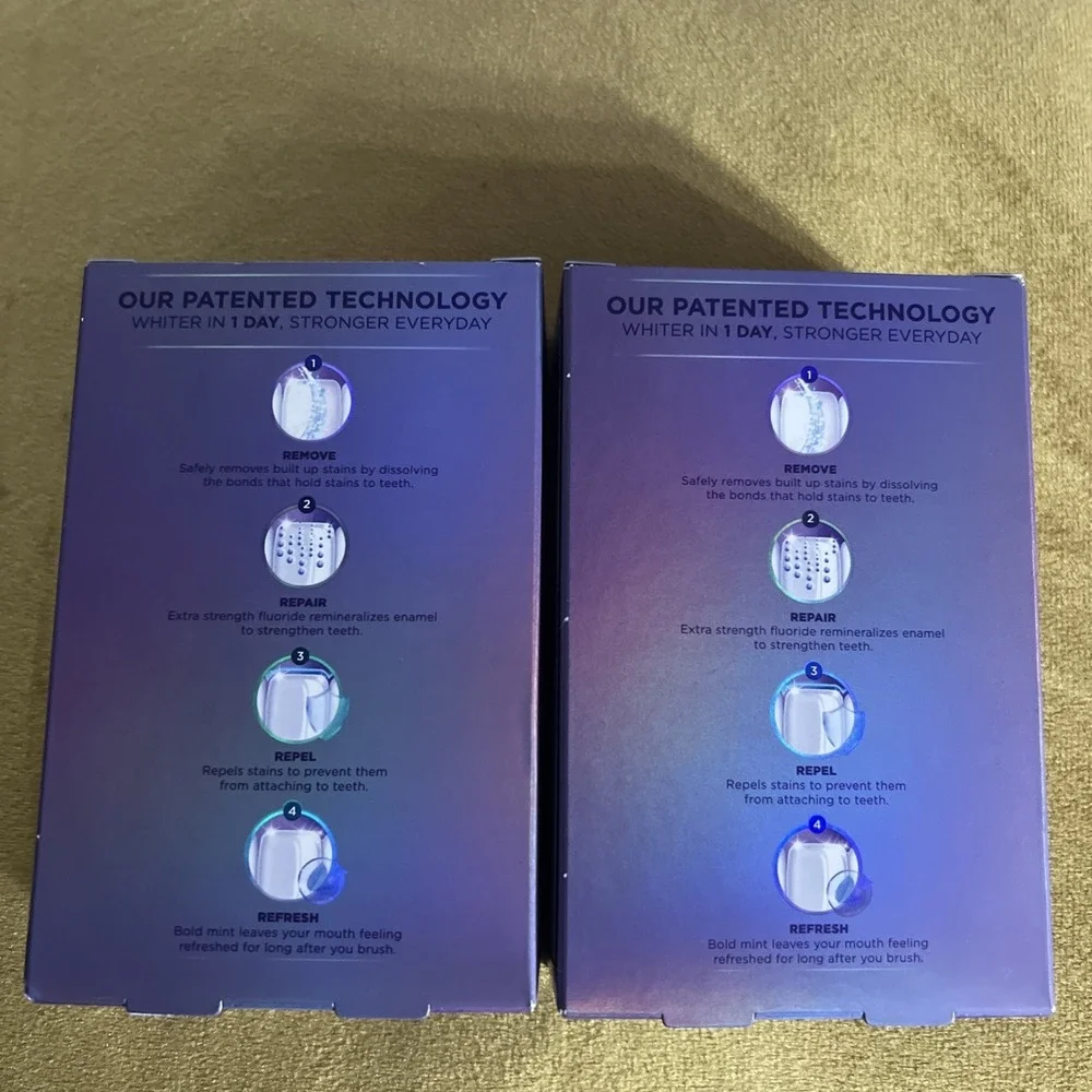 Crest 3D White Brilliance Deep Stain Remover Toothpaste Dazzling Mint 2.1oz 2pk